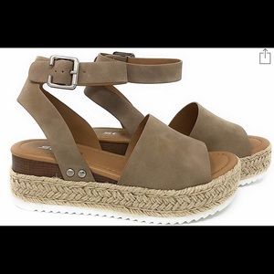 ** SOLD** SODA Brand Espadrilles